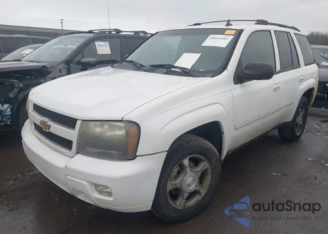 2008 Chevrolet Trailblazer Lt from USA, damaged, VIN 1GNDS13S182164069